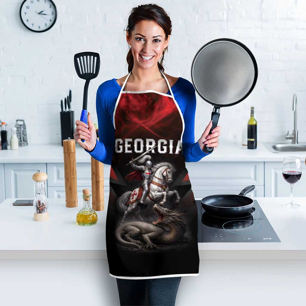 Georgia Coat Of Arms Apron Saint George And The Dragon