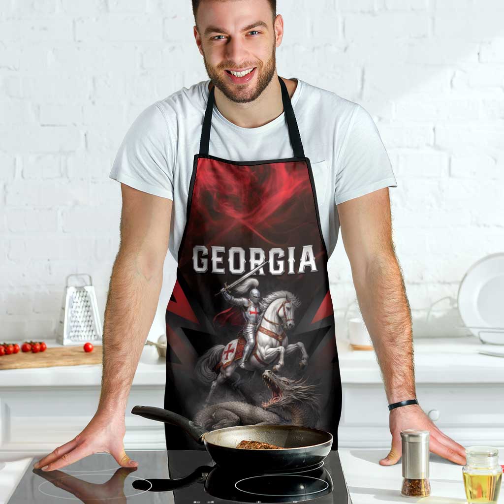 Georgia Coat Of Arms Apron Saint George And The Dragon