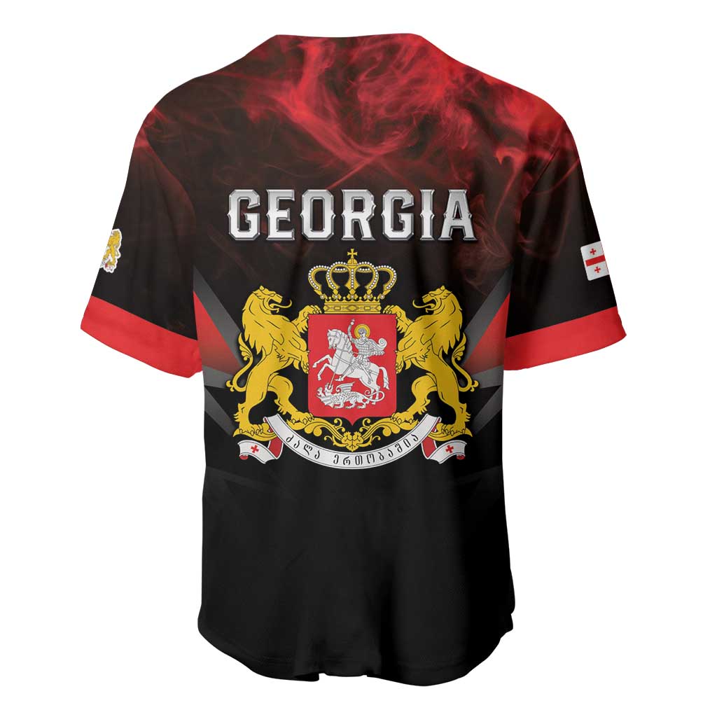 Georgia Coat Of Arms Baseball Jersey Saint George And The Dragon