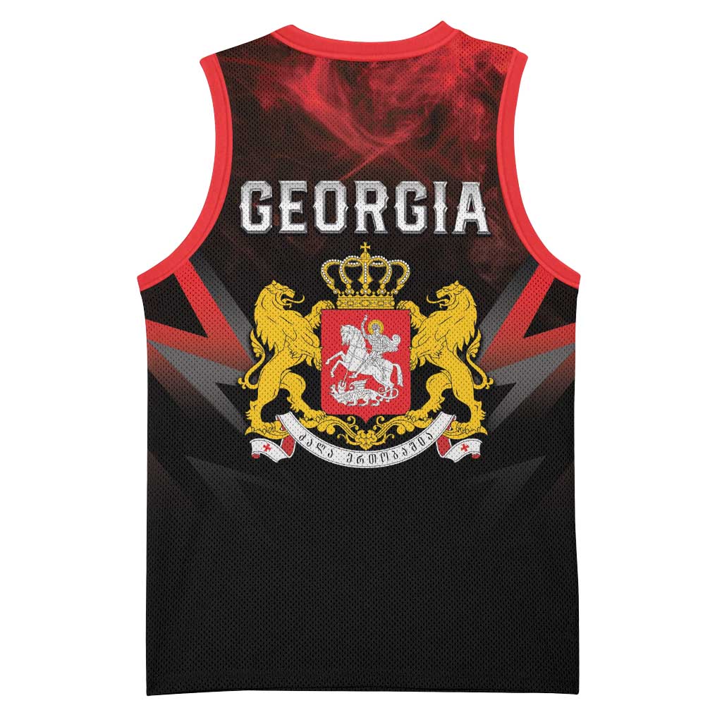 Georgia Coat Of Arms Basketball Jersey Saint George And The Dragon