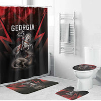 Georgia Coat Of Arms Bathroom Set Saint George And The Dragon