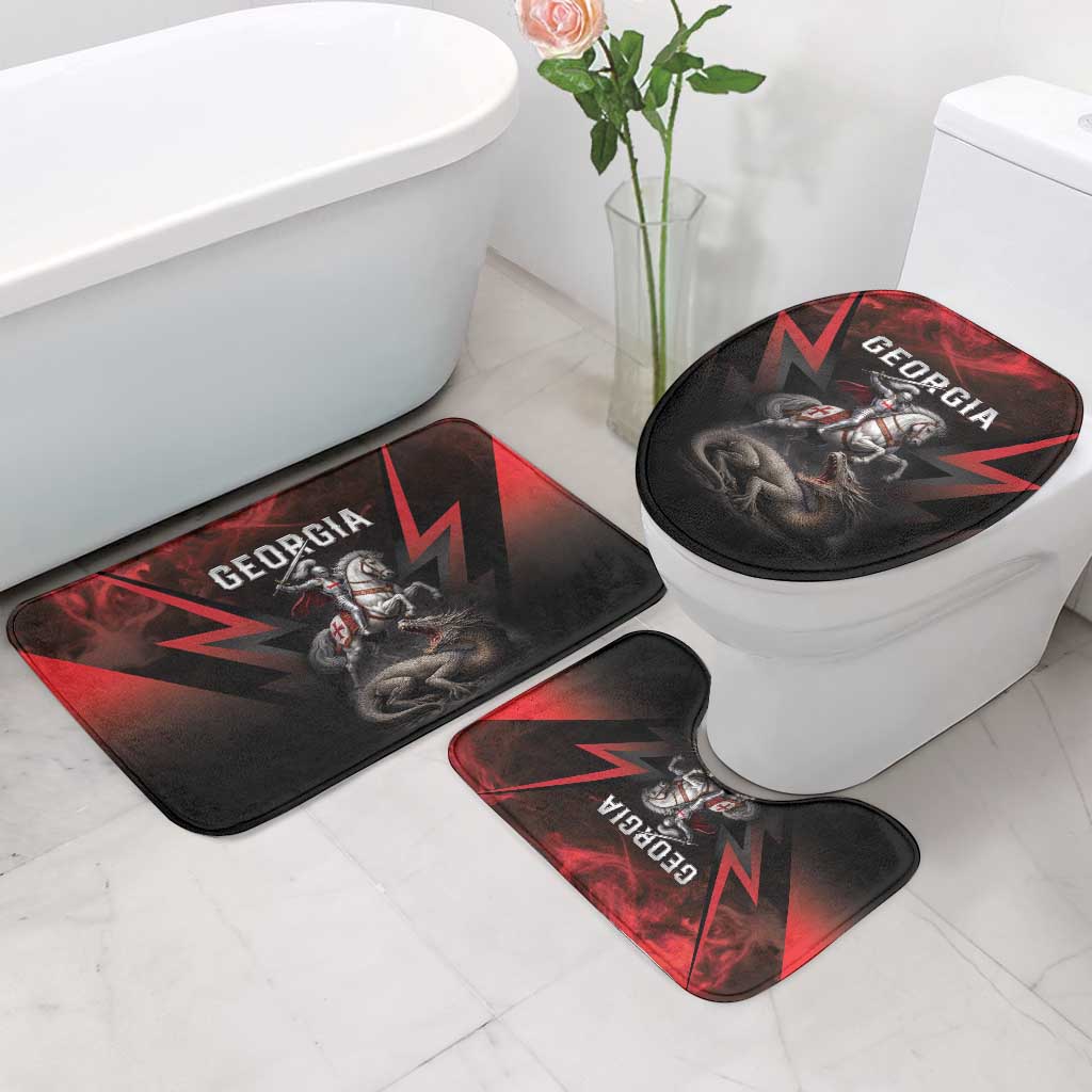 Georgia Coat Of Arms Bathroom Set Saint George And The Dragon