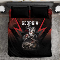 Georgia Coat Of Arms Bedding Set Saint George And The Dragon