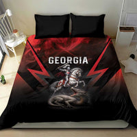 Georgia Coat Of Arms Bedding Set Saint George And The Dragon