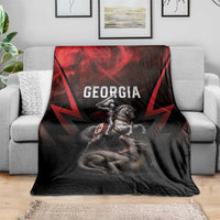 Georgia Coat Of Arms Blanket Saint George And The Dragon