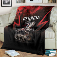 Georgia Coat Of Arms Blanket Saint George And The Dragon
