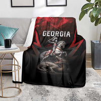 Georgia Coat Of Arms Blanket Saint George And The Dragon