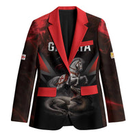 Georgia Coat Of Arms Blazer Saint George And The Dragon