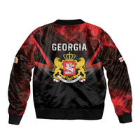Georgia Coat Of Arms Bomber Jacket Saint George And The Dragon