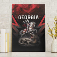 Georgia Coat Of Arms Canvas Wall Art Saint George And The Dragon