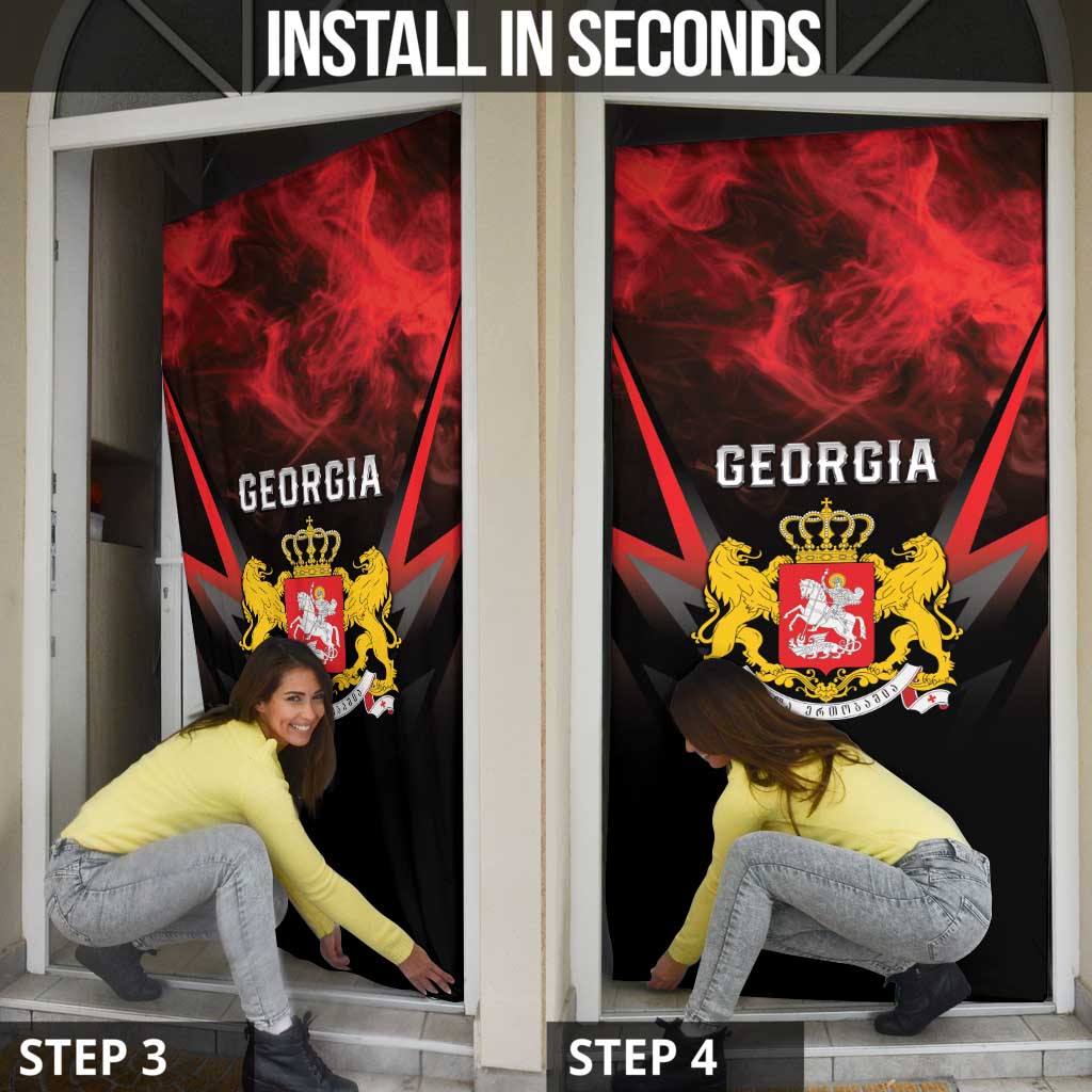 Georgia Coat Of Arms Door Cover Saint George And The Dragon