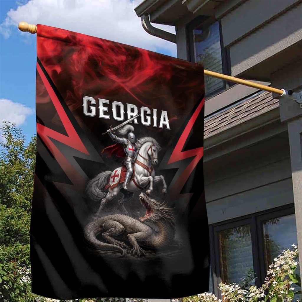 Georgia Coat Of Arms Garden Flag Saint George And The Dragon