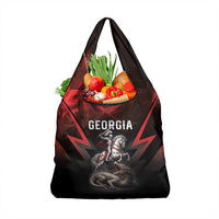 Georgia Coat Of Arms Grocery Bag Saint George And The Dragon
