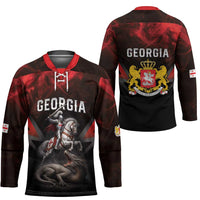 Georgia Coat Of Arms Hockey Jersey Saint George And The Dragon