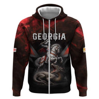 Georgia Coat Of Arms Hoodie Saint George And The Dragon