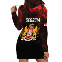 Georgia Coat Of Arms Hoodie Dress Saint George And The Dragon