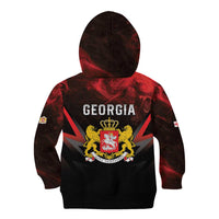 Georgia Coat Of Arms Kid Hoodie Saint George And The Dragon
