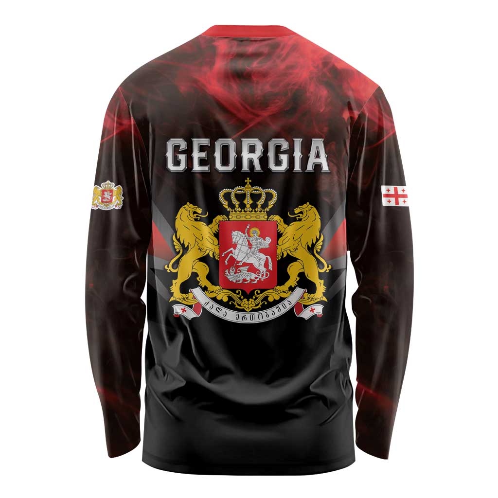 Georgia Coat Of Arms Long Sleeve Shirt Saint George And The Dragon