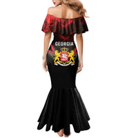 Georgia Coat Of Arms Mermaid Dress Saint George And The Dragon