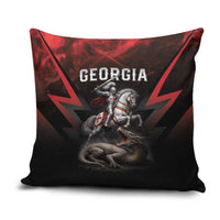 Georgia Coat Of Arms Pillow Cover Saint George And The Dragon