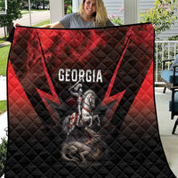 Georgia Coat Of Arms Quilt Saint George And The Dragon