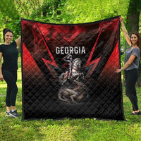 Georgia Coat Of Arms Quilt Saint George And The Dragon