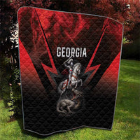 Georgia Coat Of Arms Quilt Saint George And The Dragon