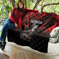 Georgia Coat Of Arms Quilt Saint George And The Dragon