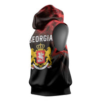 Georgia Coat Of Arms Sleeveless Hoodie Saint George And The Dragon