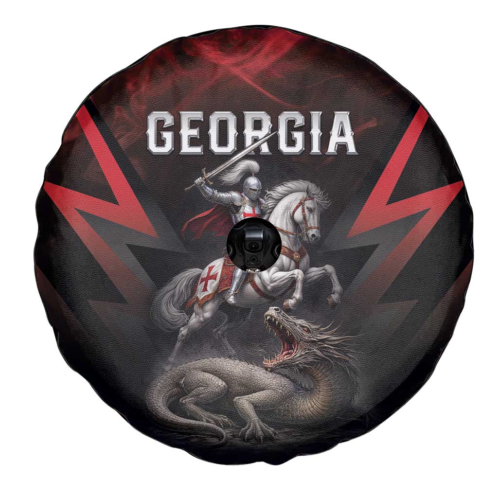 Georgia Coat Of Arms Spare Tire Cover Saint George And The Dragon