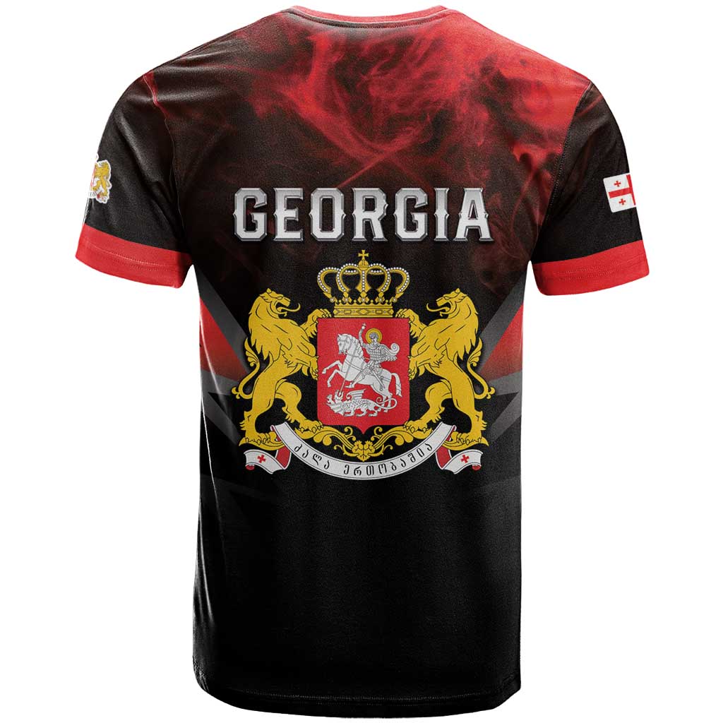 Georgia Coat Of Arms T Shirt Saint George And The Dragon