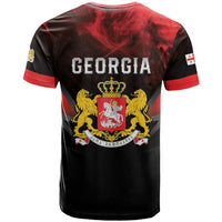Georgia Coat Of Arms T Shirt Saint George And The Dragon