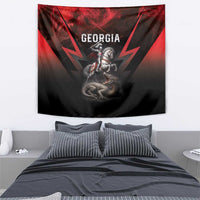 Georgia Coat Of Arms Tapestry Saint George And The Dragon