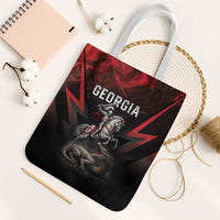 Georgia Coat Of Arms Tote Bag Saint George And The Dragon