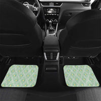 Personalized Kentucky Horse Racing Car Mats Rose Diamond Pattern Mint