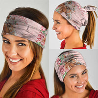 Kentucky Horse Racing Neck Gaiter Rose Diamond Pattern Pink