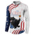 Funny Cat No Kings Button Sweatshirt Rejecting Kings Since 1776 - Wonder Print Shop