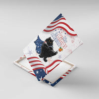 Funny Cat No Kings Canvas Wall Art Rejecting Kings Since 1776 - Wonder Print Shop