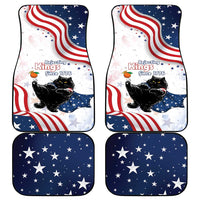 Funny Cat No Kings Car Mats Rejecting Kings Since 1776 - Wonder Print Shop