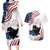 Funny Cat No Kings Couples Matching Long Sleeve Bodycon Dress and Hawaiian Shirt Rejecting Kings Since 1776 - Wonder Print Shop