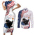 Funny Cat No Kings Couples Matching Short Sleeve Bodycon Dress and Long Sleeve Button Shirt Rejecting Kings Since 1776 - Wonder Print Shop