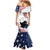Funny Cat No Kings Family Matching Mermaid Dress and Hawaiian Shirt Rejecting Kings Since 1776 - Wonder Print Shop