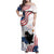 Funny Cat No Kings Family Matching Off Shoulder Maxi Dress and Hawaiian Shirt Rejecting Kings Since 1776 - Wonder Print Shop