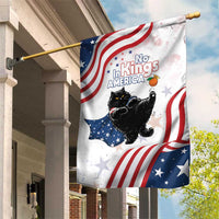 Funny Cat No Kings Garden Flag Rejecting Kings Since 1776 - Wonder Print Shop