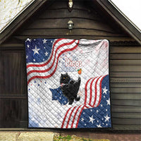 Funny Cat No Kings Quilt Rejecting Kings Since 1776 - Wonder Print Shop