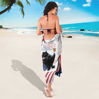 Funny Cat No Kings Sarong Rejecting Kings Since 1776 - Wonder Print Shop