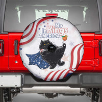 Funny Cat No Kings Spare Tire Cover Rejecting Kings Since 1776 - Wonder Print Shop