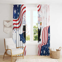 Funny Cat No Kings Window Curtain Rejecting Kings Since 1776 - Wonder Print Shop