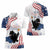 Funny Cat No Kings Women Polo Shirt Rejecting Kings Since 1776 - Wonder Print Shop