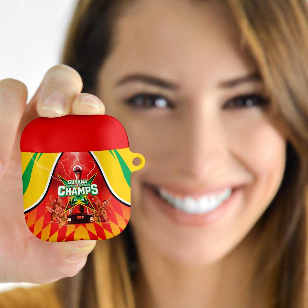Guyana Cricket AirPods Case Amazon Warriors Glorious Victory - Wonder Print Shop